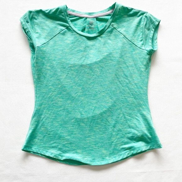 Champion Girls Green Athletic Tee Size S (6/6x) - Picture 1 of 5